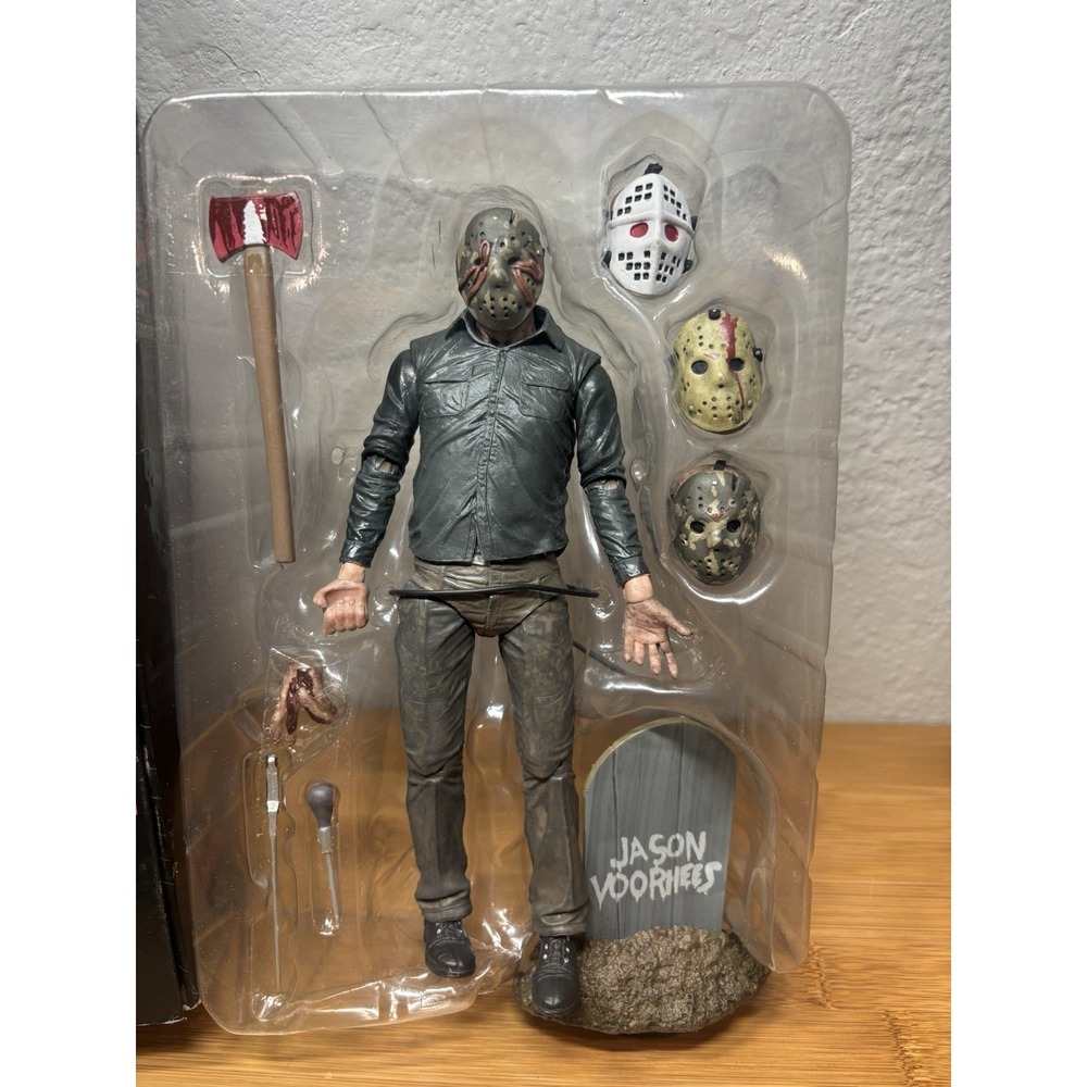 NECA Friday The 13th Part V A New Beginning Jason Voorhees Figure - Box Damaged